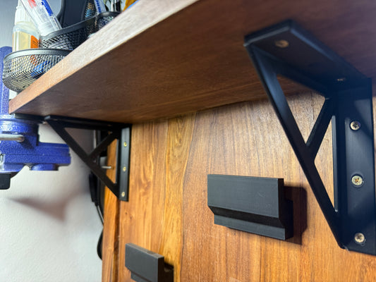 Shelf bracket, L bracket or corner bracket sold as a pair