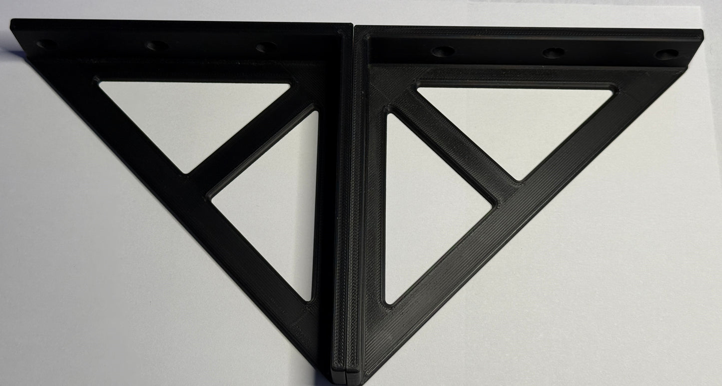 Shelf bracket, L bracket or corner bracket sold as a pair