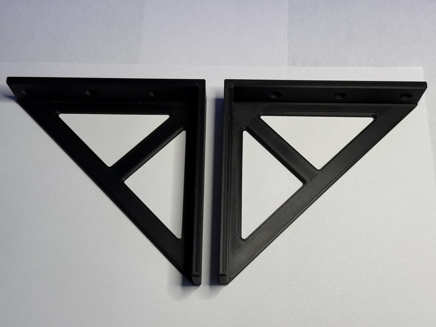 Shelf bracket, L bracket or corner bracket sold as a pair