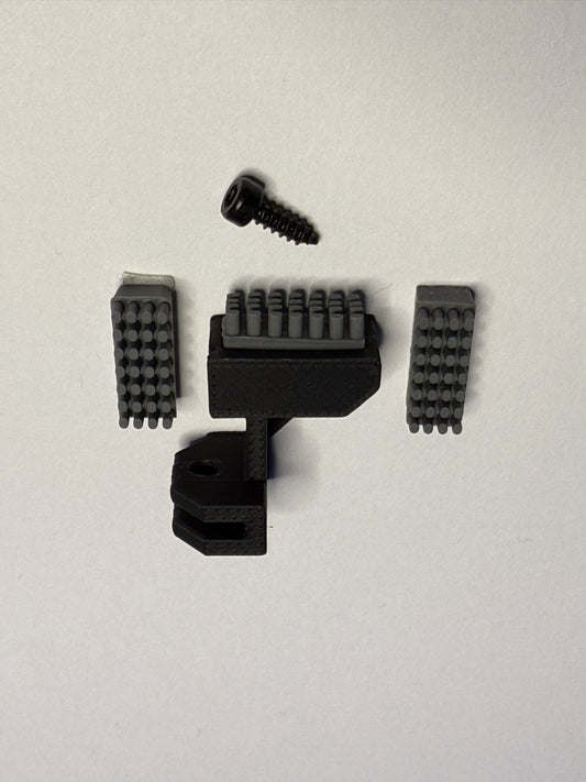 Bambu Lab P1/ X1 series nozzle wiper upgrade.