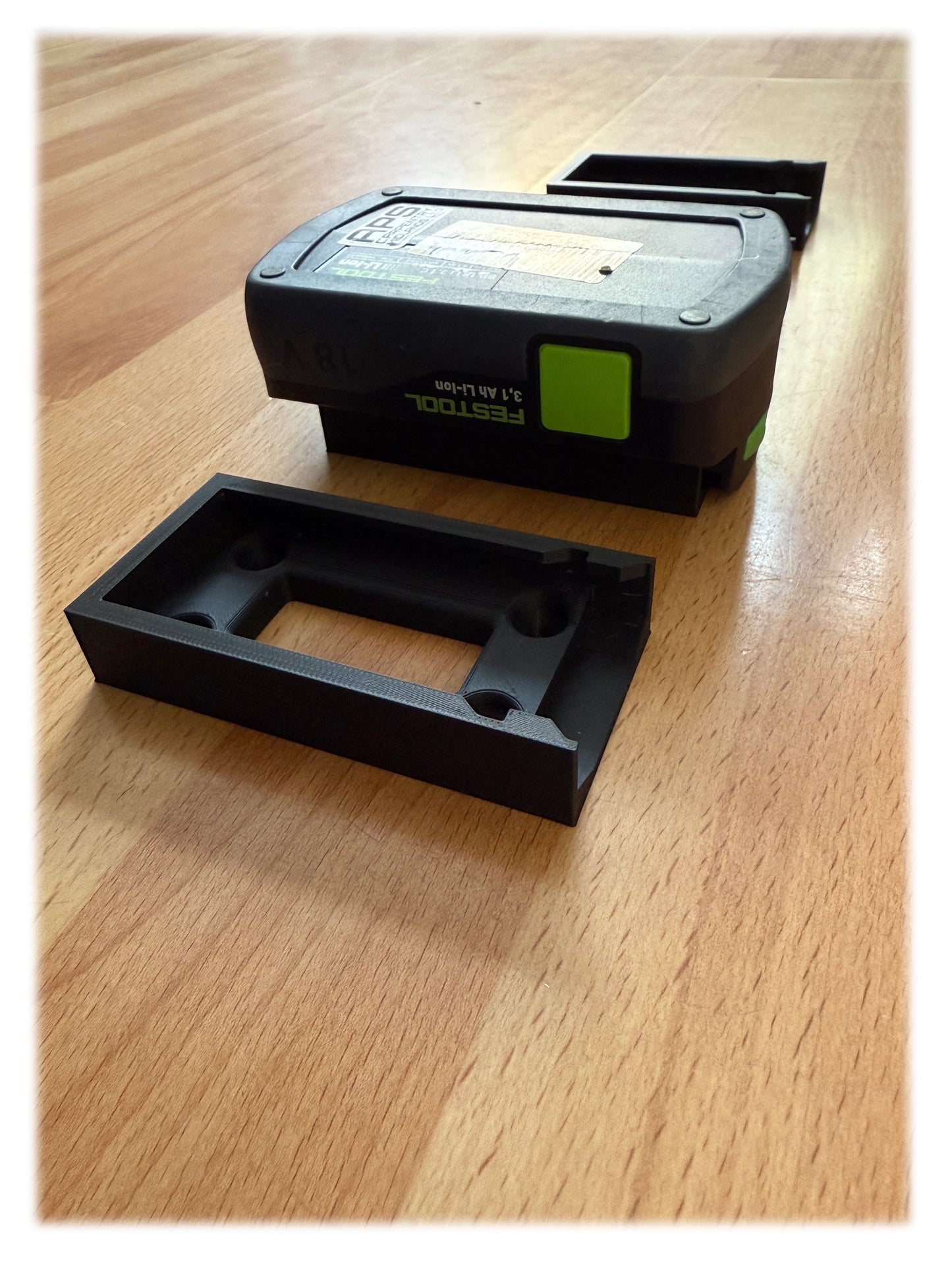 4PCS Battery Wall Mount for Festool 18v Batteries Undershelf, van, systainer etc