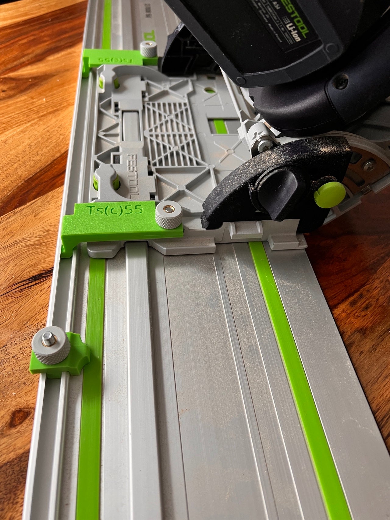 Festool Compatible Guide Rail Stops, Track stop for Repetitive Cuts compatible with festool guide rails