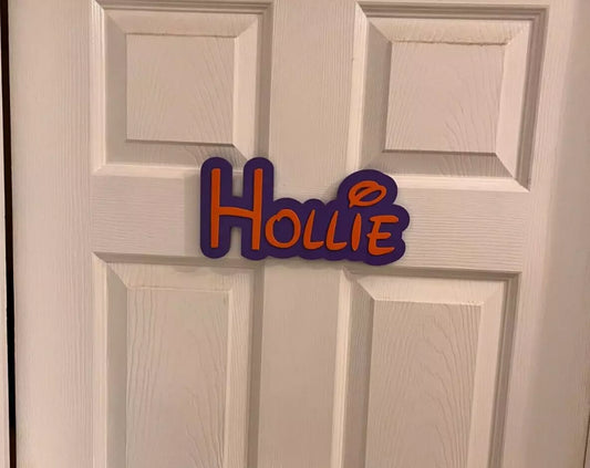 Personalised Multi Colour 3D Name Plate Customisable Decor for Desk, Door, shelf, teacher etc