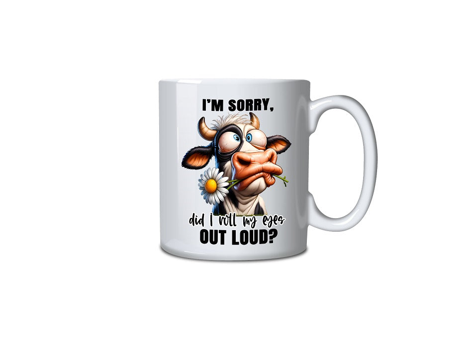 FUNNY ANIMAL 11oz CERAMIC MUG FOR ANY OCCASION, OR ADD YOUR OWN PRINT